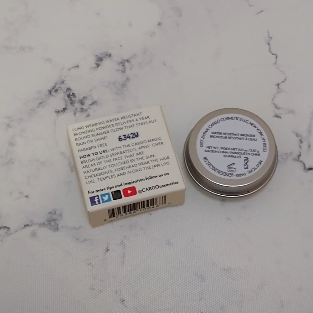 Travel Cargo Cosmetics Bronzer MINI TRAVEL SIZE